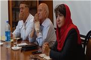 نشست بحران آب در دفتر حاما همدان